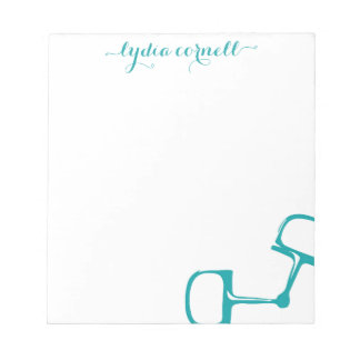 Bloco De Notas Bit Notepad De Cavalo Grande Dee Snaffle - Teal