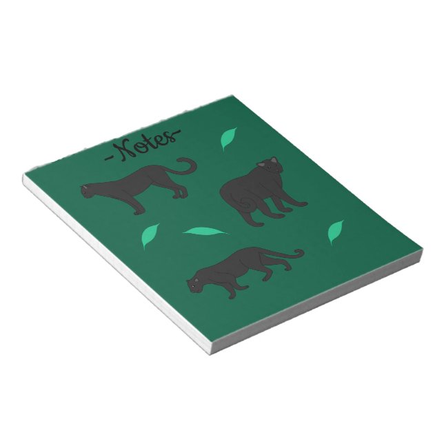 Bloco De Notas Black Panthers (Inclinado)