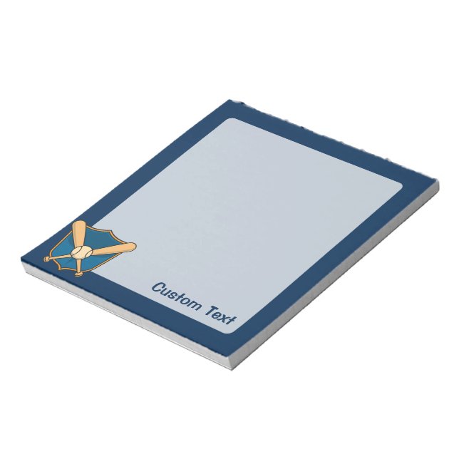 Bloco De Notas Blindagem de Baseball (Invertido)