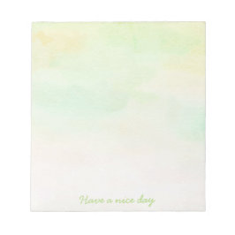 Bloco De Notas Bloc de notas acuarela tonos suaves