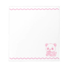 Bloco De Notas Bloc de Notas Cute Panda