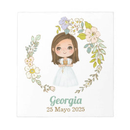 Bloco De Notas Bloc de notas Primera Comunión GEORGIA