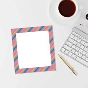 Bloco De Notas Bloco de tiras coloridas