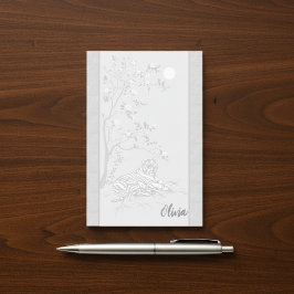 Bloco De Notas Blocos de notas adesivas com arte de tigre vintage