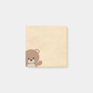 Bloco De Notas Blocos de Notas Adesivas Urso Fofinho Post-it® Not