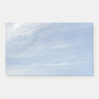 Bloco De Notas Blocos de Notas Adesivos Céu Azul Pastel