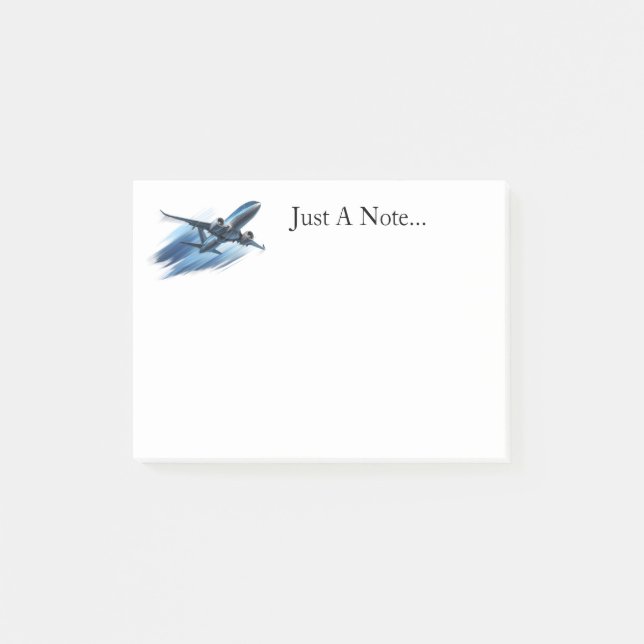 Bloco De Notas Blocos de Notas de Aviação (Frente)