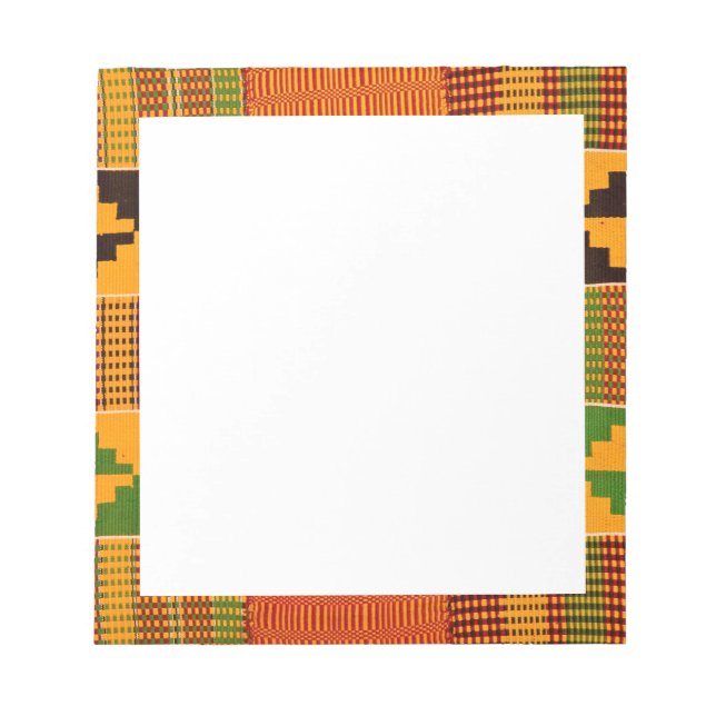 Bloco De Notas Blocos de Notas de Impressão Africana (Frente)