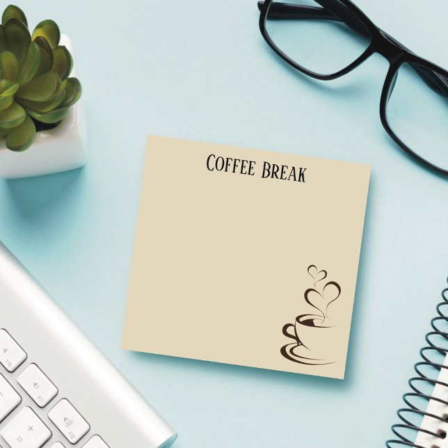 Bloco De Notas Blocos de Notas de Pausa para Café (Criador carregado)