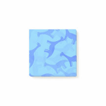 Blocos de Notas do Dinossauro Azul