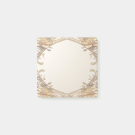 Bloco De Notas Blocos de Notas Elegantes com Moldura de Ouro