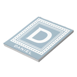 Bloco De Notas Blocos de notas feitos sob encomenda do monograma,