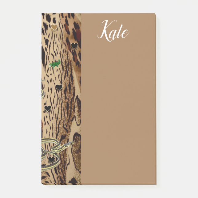 Bloco De Notas Blocos de Notas Leopard (Frente)