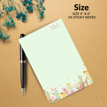 Blocos de Notas Modernos Minimalistas com Monogram
