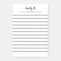 Blocos de Notas Personalizados Com Linhas