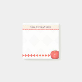 Bloco De Notas Blocos de Notas Personalizados com Nome do Profess