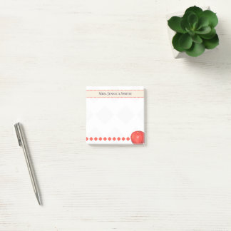 Bloco De Notas Blocos de Notas Personalizados com Nome do Profess
