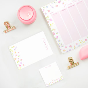 Bloco De Notas Blocos de Notas Personalizados Flor de Campo Paste