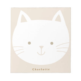 Bloco De Notas Blocos de notas personalizados Kitty para crianças