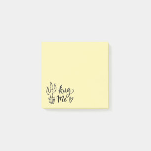 Bloco De Notas Blocos de Notas Post-It Abraça-me Cacto