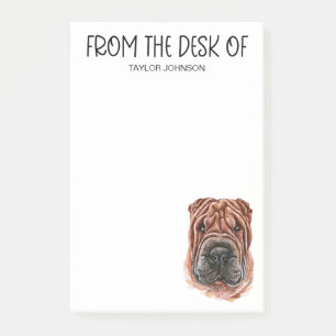 Bloco De Notas Blocos de Notas Post-it Amante Shar Pei