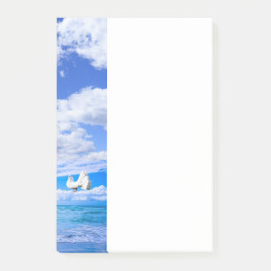 Bloco De Notas Blocos de Notas Post-it Casa de Praia White Dove O