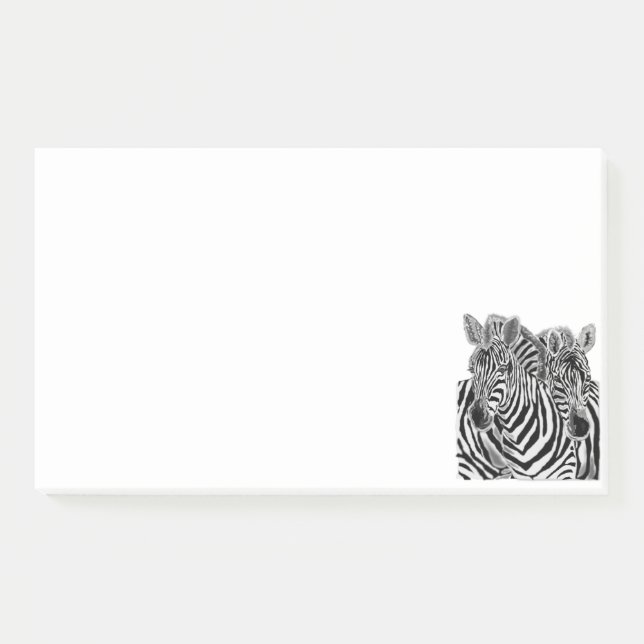 Bloco De Notas Blocos de Notas Post-it® Zebra (Frente)