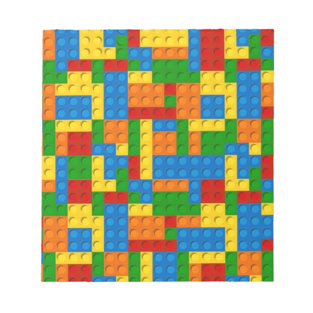 Bloco De Notas blocos de plástico coloridos (Frente)