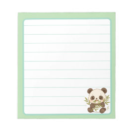 Bloco De Notas Blocs de Notas Panda