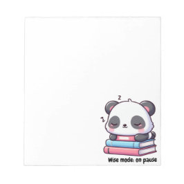 Bloco De Notas Blocs de Notas Panda Durmiendo