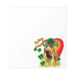 Bloco De Notas Bloodhound st Patricks