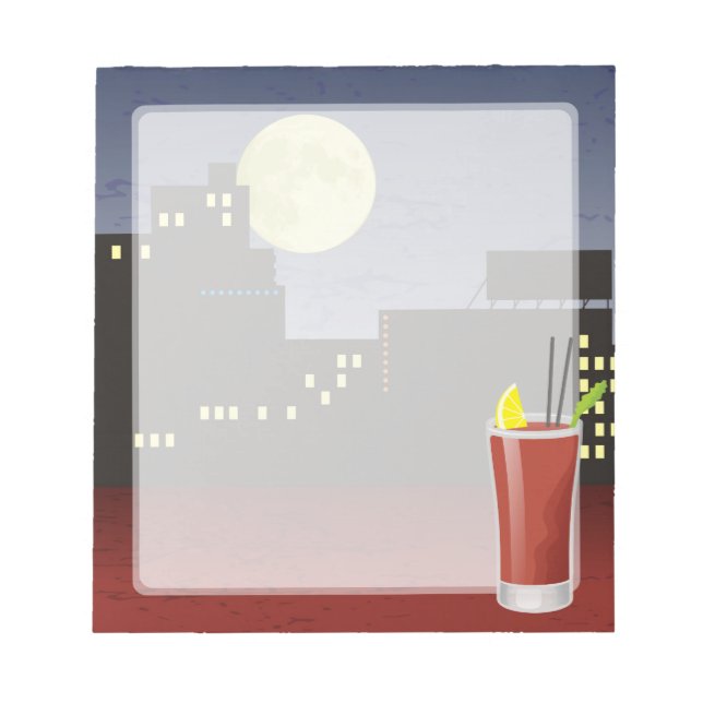 Bloco De Notas Bloody Mary (Frente)