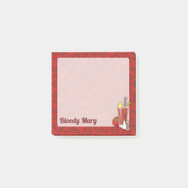 Bloco De Notas Bloody Mary Cocktail