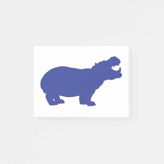 Bloco De Notas Blue-Hippo (Frente)