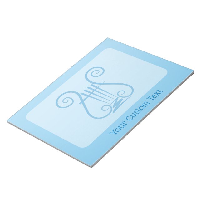 Bloco De Notas Blue Lyre (Inclinado)