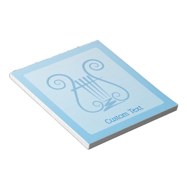 Bloco De Notas Blue Lyre (Inclinado)