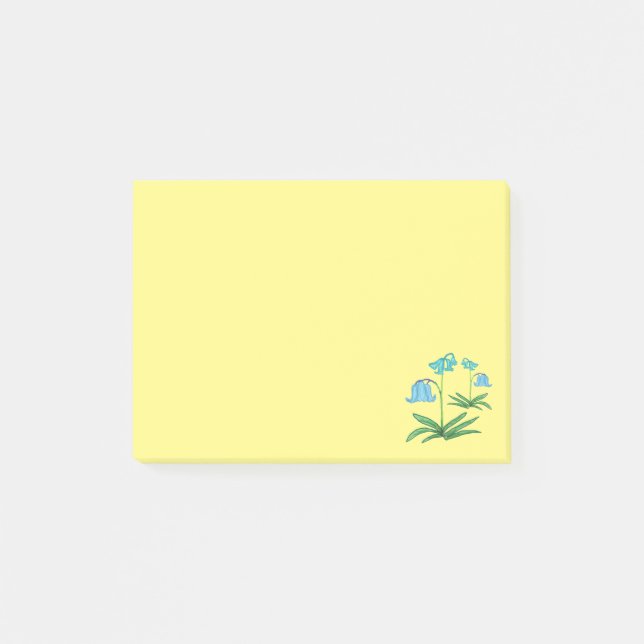 Bloco De Notas Bluebell (Frente)