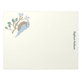 Bloco De Notas Bluebird e Blueberry personalizados