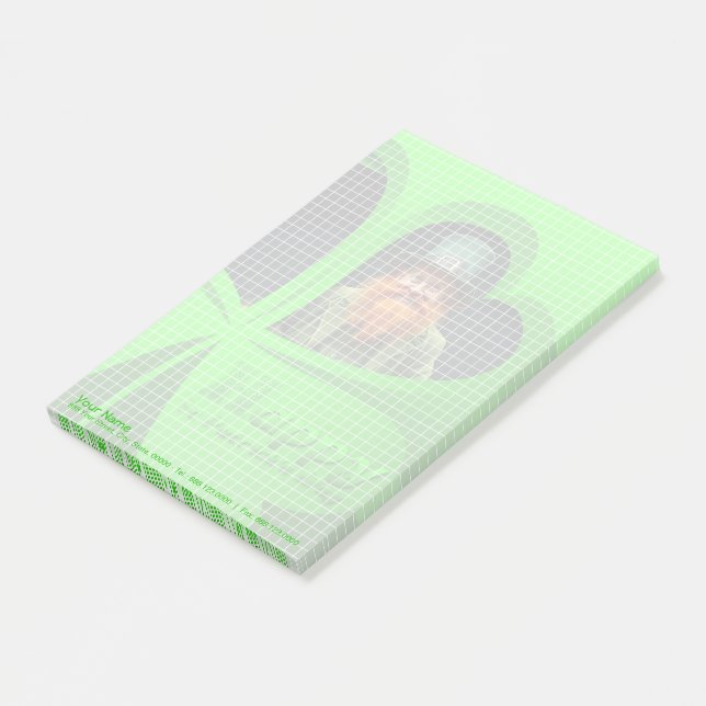 Bloco De Notas Boas informações sobre o líder do Dia de São Patrí (Inclinado)