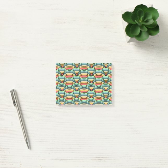 Bloco De Notas Boho Rainbows (Escritótio)