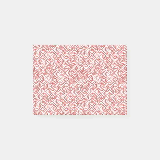 Bloco De Notas Boho Spirals (Frente)