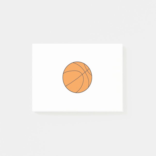 Bloco De Notas Bola de Basquete (Frente)