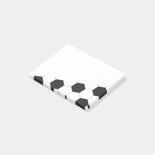 Bloco De Notas Bola de futebol de volta à escola (Inclinado)