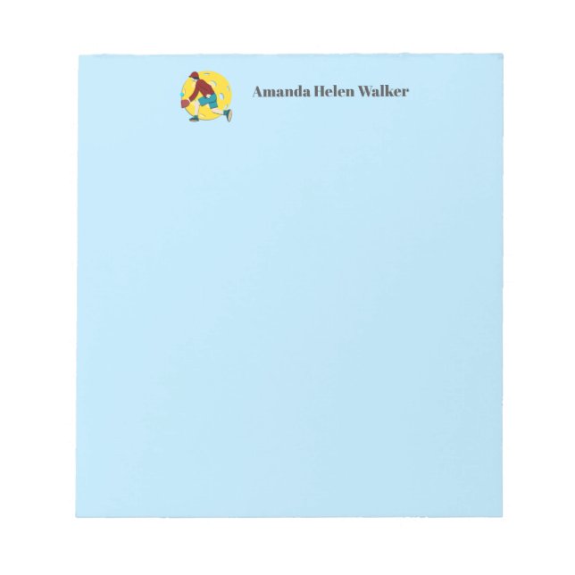 Bloco De Notas Bola de seleção (Frente)