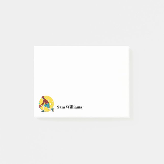 Bloco De Notas Bola de seleção (Frente)