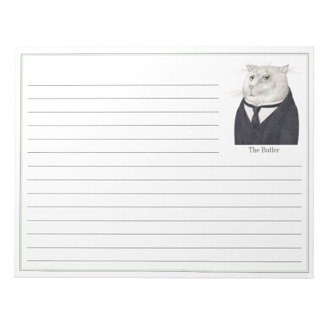 Bloco De Notas BOLETIM CAT 11x8.5 Notepad + Linhas (Frente)