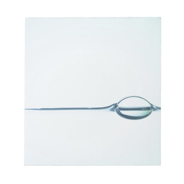 Bloco De Notas Bolhas na superfície da água (Frente)