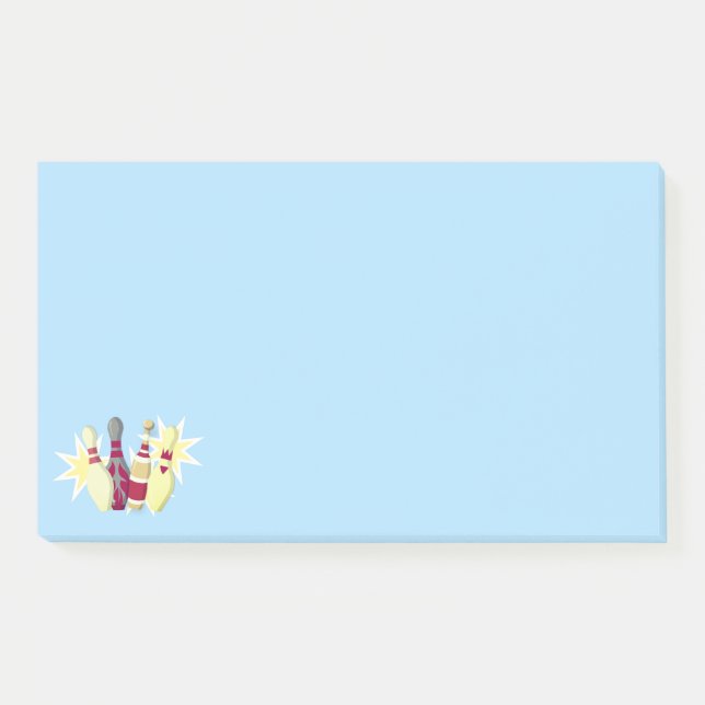 Bloco De Notas Boliches do estilo Vintage (Frente)