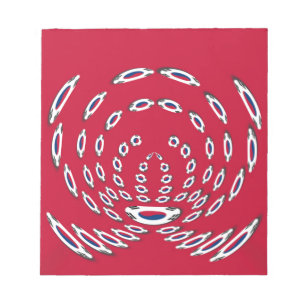 Bloco De Notas Bolinhas de Sinalizador da Coreia do Sul: Uma Torç