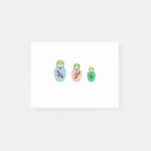 Bloco De Notas Boneca Matryoshka